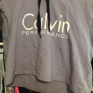 Cropped Calvin Klein sweatshirt
